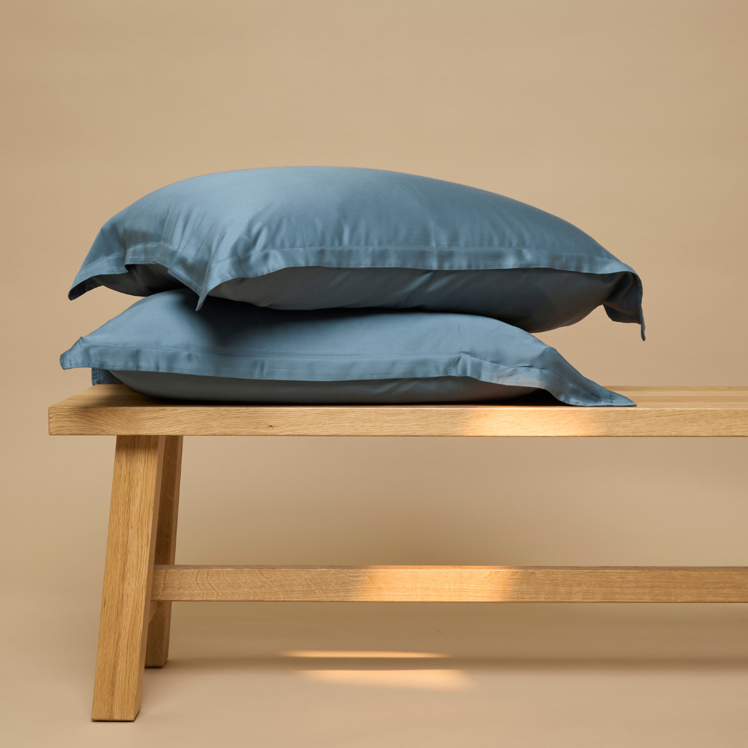 Bamboe Kussensloop Ocean Blue