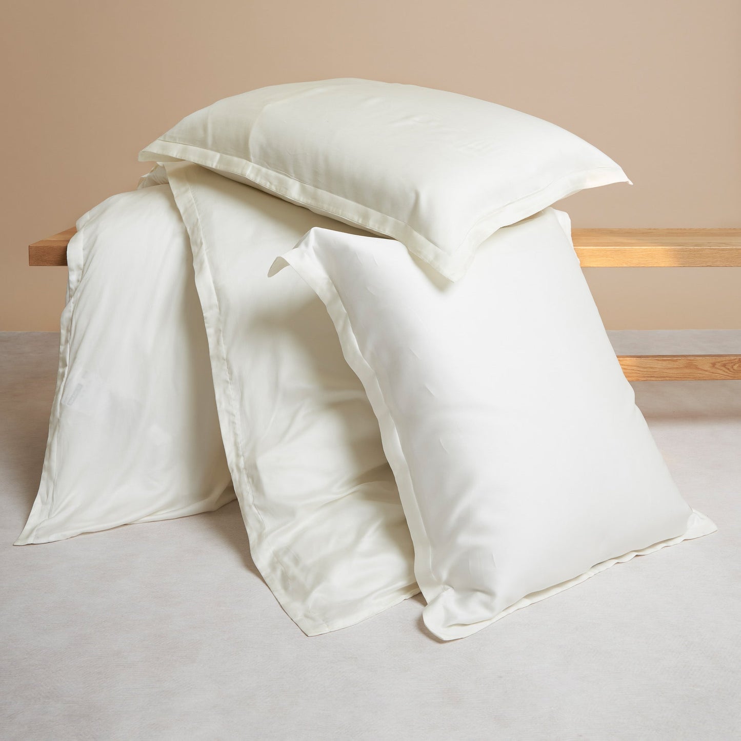 Tencel™ - Sateen Dekbedovertrek Off White