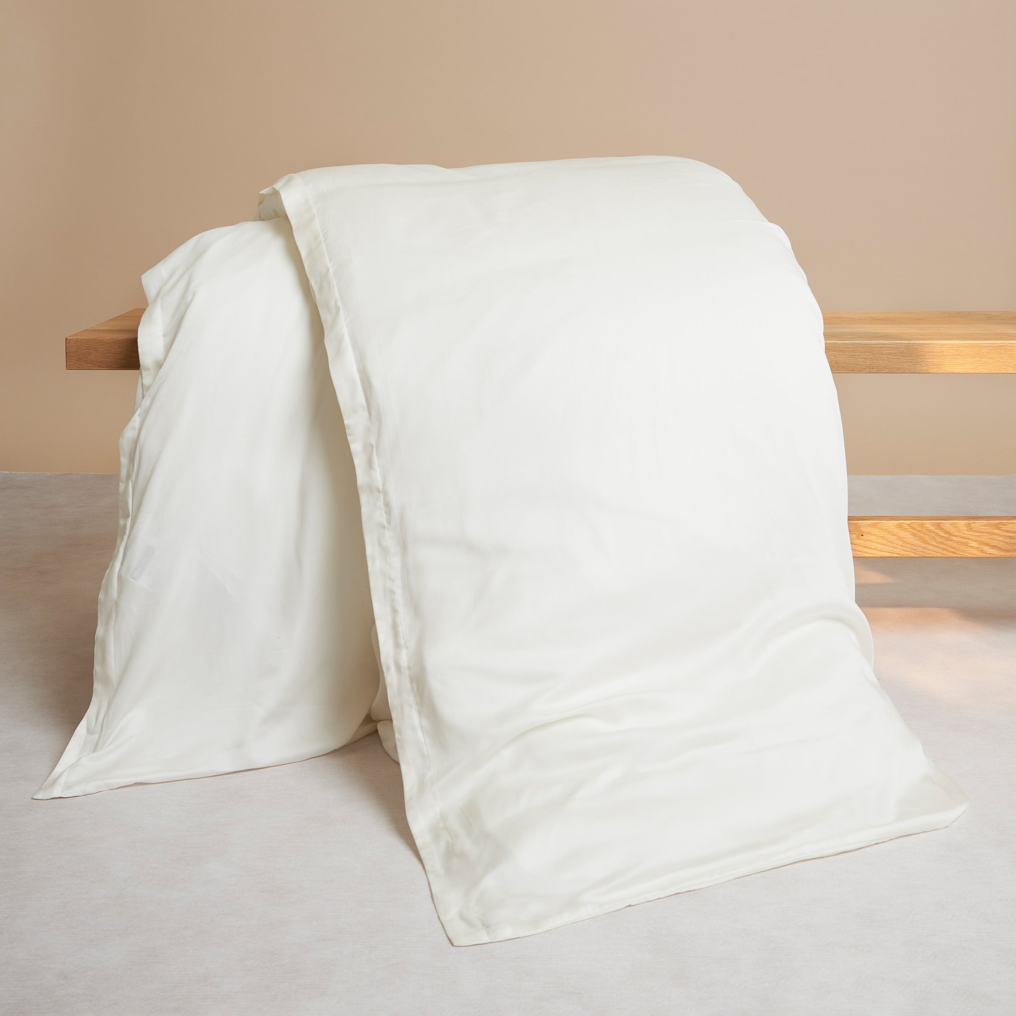 Tencel™ - Sateen Dekbedovertrek Off White