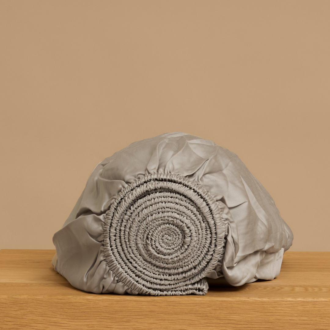Tencel™ - Sateen Hoeslaken Taupe