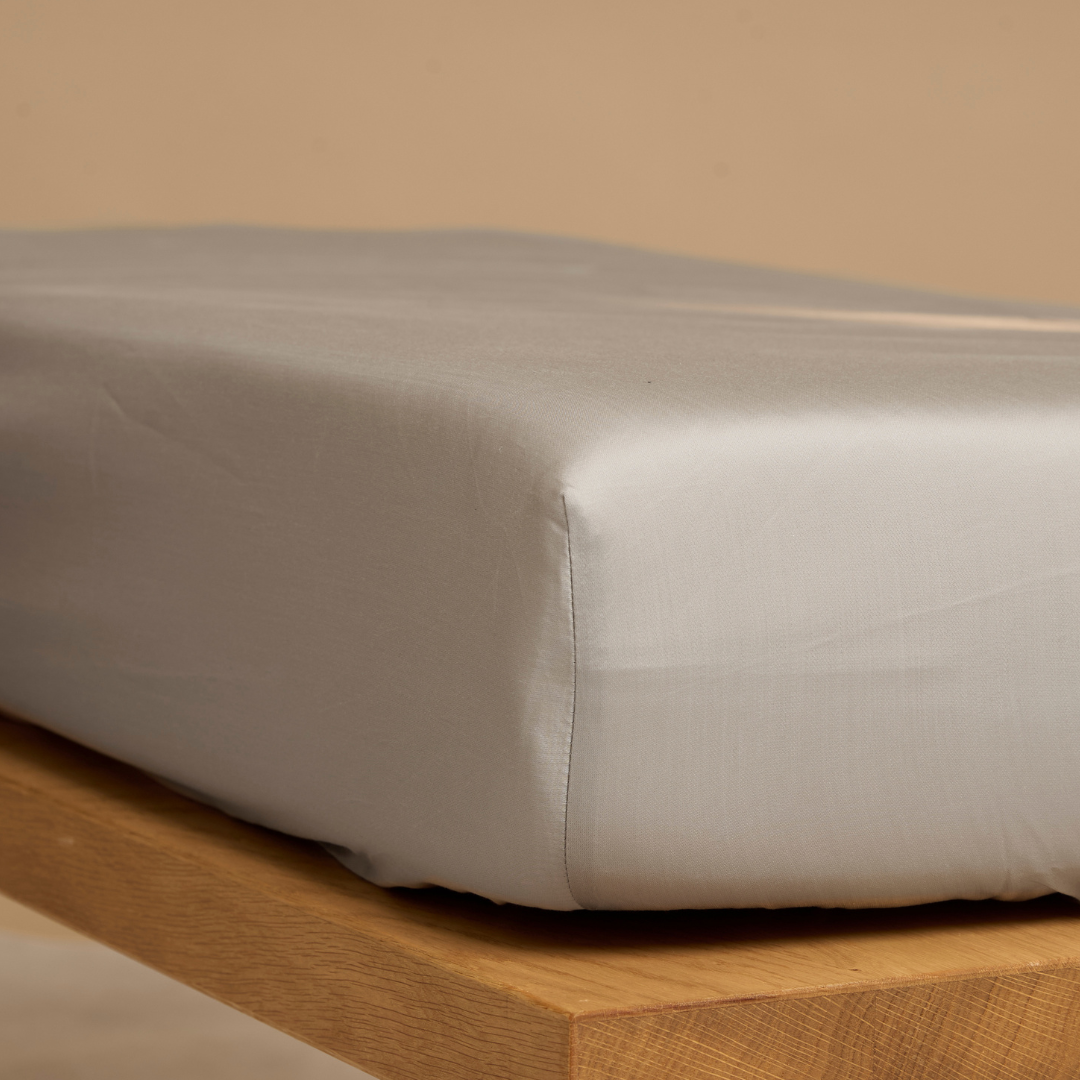 Tencel™ - Sateen Hoeslaken Taupe
