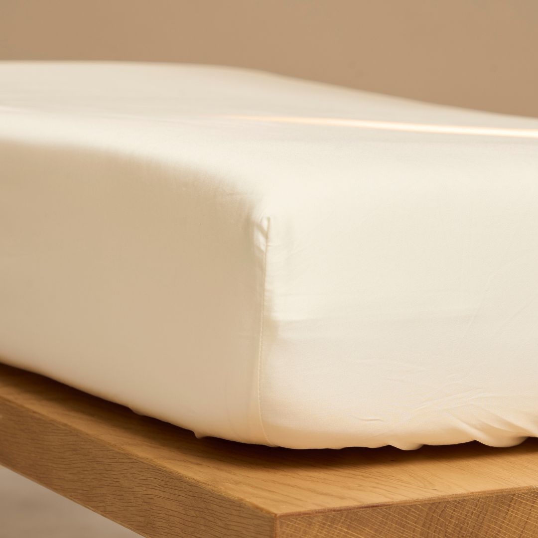 Tencel™ - Sateen Hoeslaken Off White