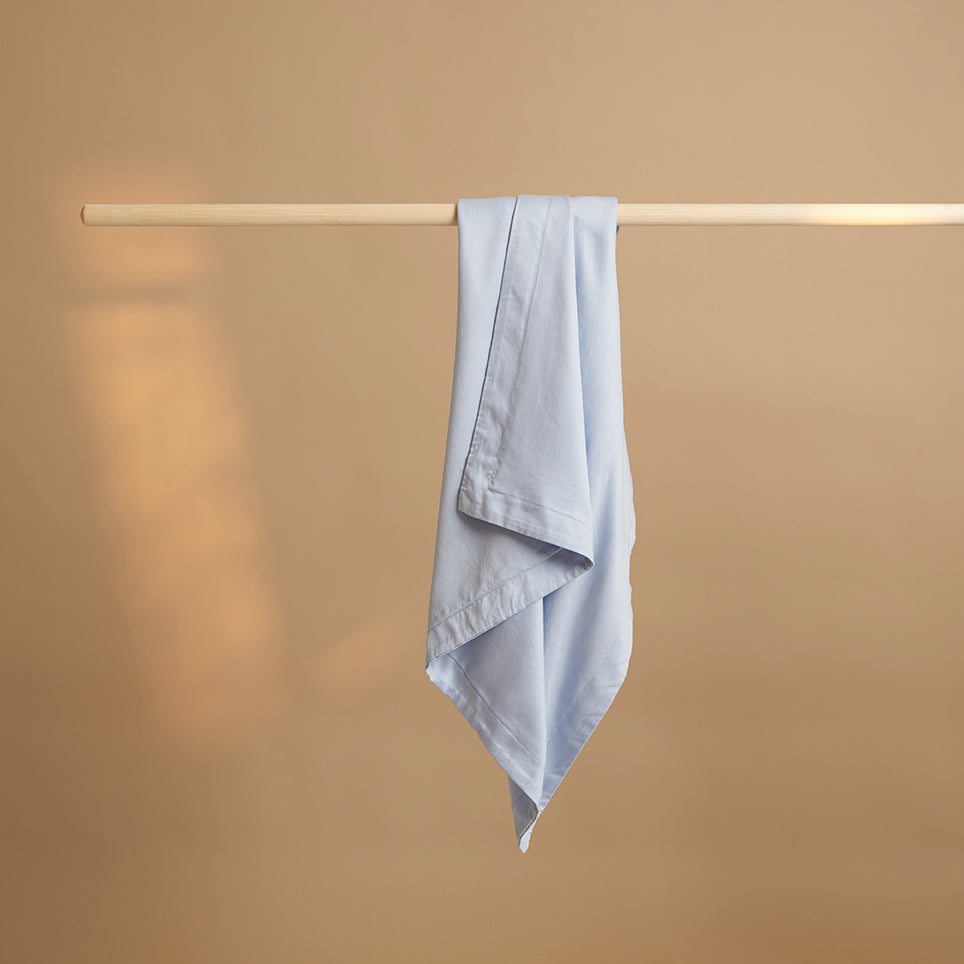 Tencel™ - Twill Kussensloop Licht Blauw
