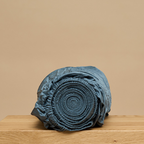 Bamboe Hoeslaken Ocean Blue