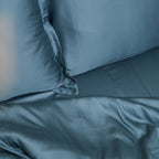 Bamboe Hoeslaken Ocean Blue