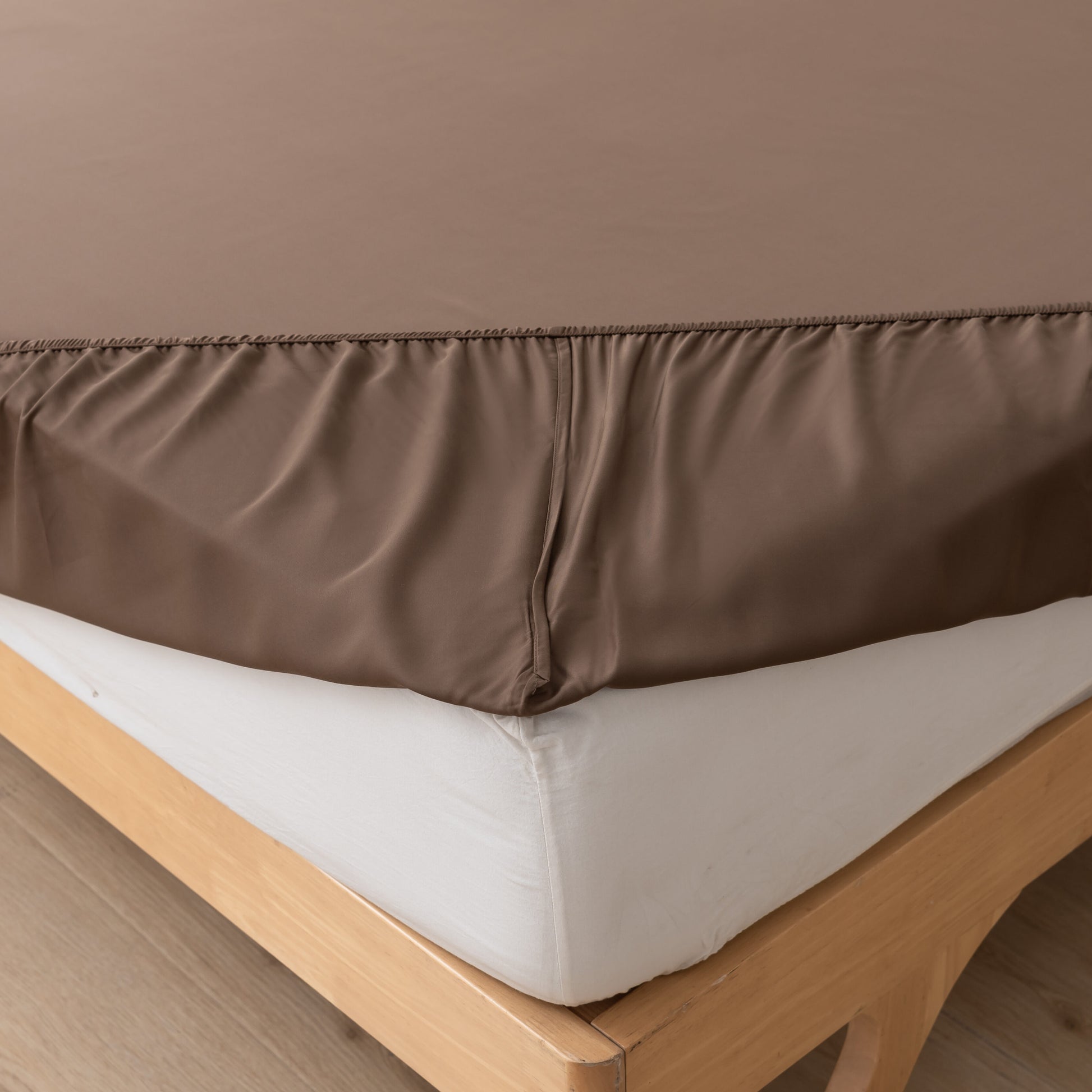 Hoeslaken - Coffee Brown - Premium
